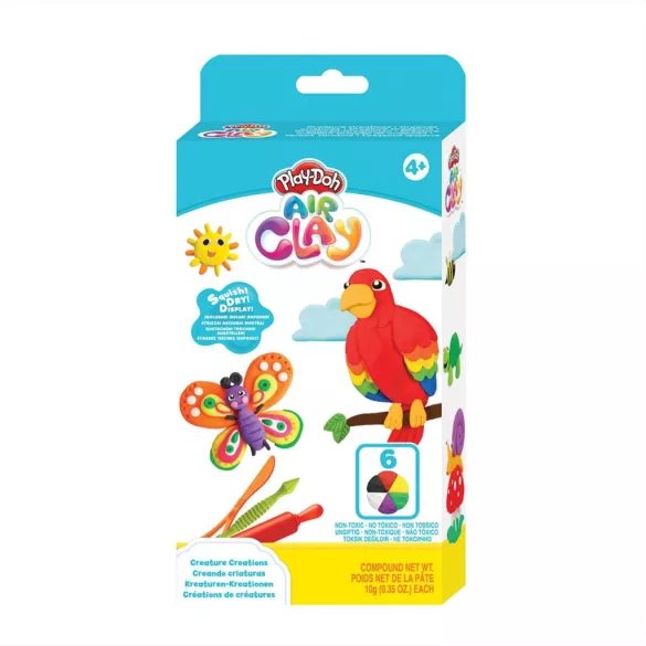 Play-Doh Air Clay modelovacia hmota schnúca na vzduchu – zvieratá a hmyz