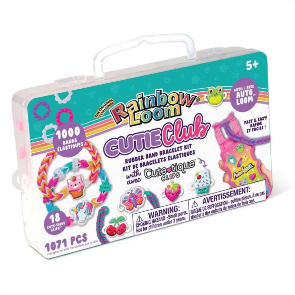 Rainbow Loom Auto Loom Cutie Club sada na výrobu gumičkových náramkov