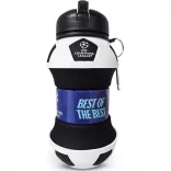 Hy-Pro Skladateľná fľaša v tvare futbalovej lopty UCL, Liga majstrov – 550 ml
