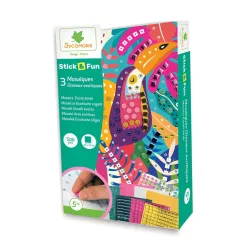  Sycomore Stick n fun mozaikový obrázok – exotické vtáky