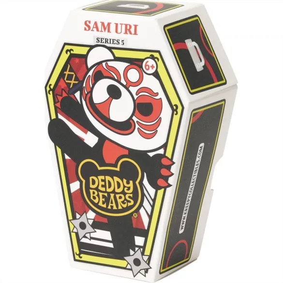 Deddy Bears plyšová hračka v rakve, 5. séria, 15 cm – Sam Uri