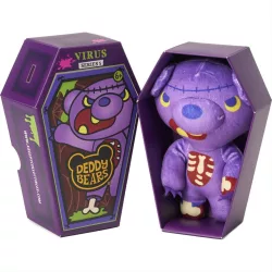   Plyšové medvedíky Deddy Bears v rakve, 5. séria, 15 cm – Virus