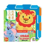 Penová podložka puzzle – Veselá zoologická záhrada