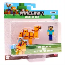   3D figúrka Minecraft s natiahnuteľným zvieratkom, 2. séria – viacero variantov