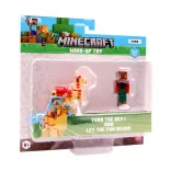 3D figúrka Minecraft s natiahnuteľným zvieratkom, 2. séria – viacero variantov