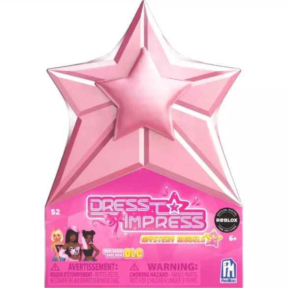 Phatmojo Dress to Impress prekvapenie bábika, 2. séria, s kódom DLC