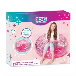   Make It Real, nafukovacie kreslo 3C4G s trblietavým povrchom