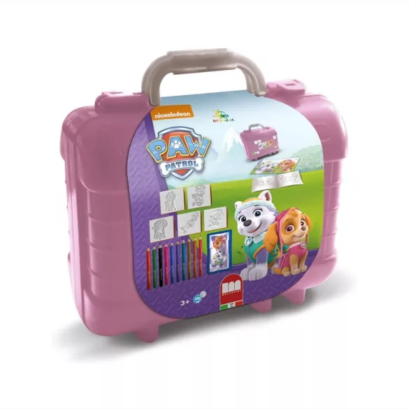 Sada na tlač Paw Patrol v kufríku, pre dievčatá