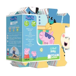 Trefl penová podložka puzzle – Peppa Pig na dovolenke