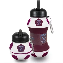  Hy-Pro Skladateľná fľaša v tvare lopty, 500 ml – West Ham