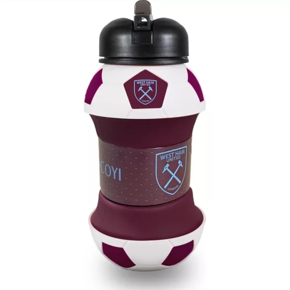 Hy-Pro Skladateľná fľaša v tvare lopty, 500 ml – West Ham