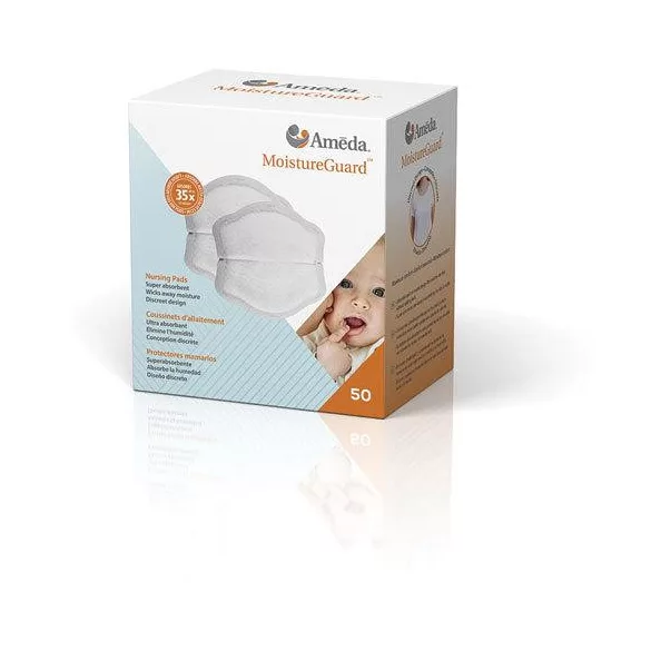 Diskrétne vložky do podprsenky na jedno použitie MoistureGuard 50 ks