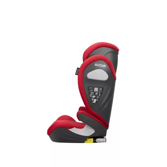 Avova autosedačka Avova Sora-Fix 100–150 cm – Maple Red