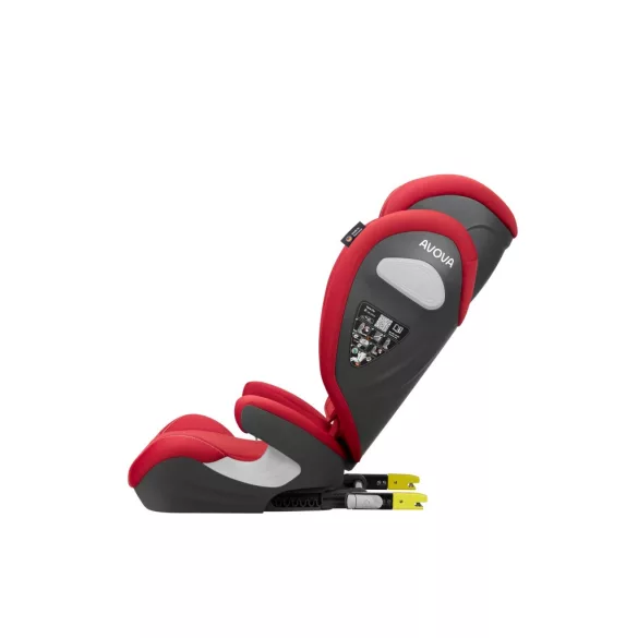 Avova autosedačka Avova Sora-Fix 100–150 cm – Maple Red