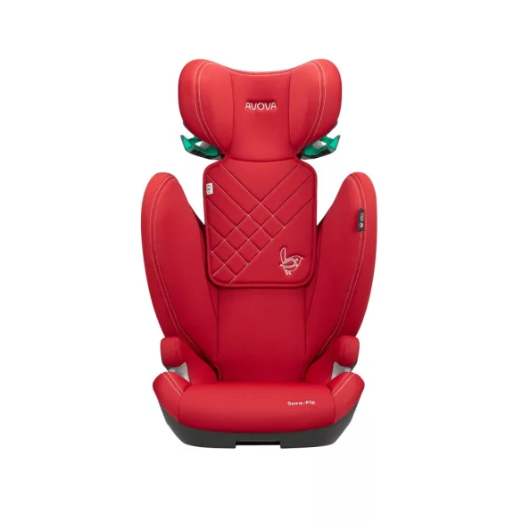 Avova autosedačka Avova Sora-Fix 100–150 cm – Maple Red
