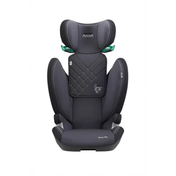 Avova autosedačka Avova Sora-fix 100–150 cm – Koala Grey (sivá)