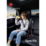 Avova autosedačka Avova Sora-Fix 100–150 cm – Sky Grey