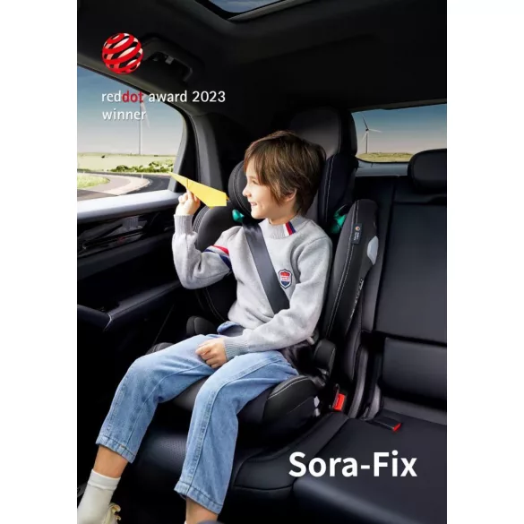 Avova autosedačka Avova Sora-Fix 100–150 cm – Sky Grey