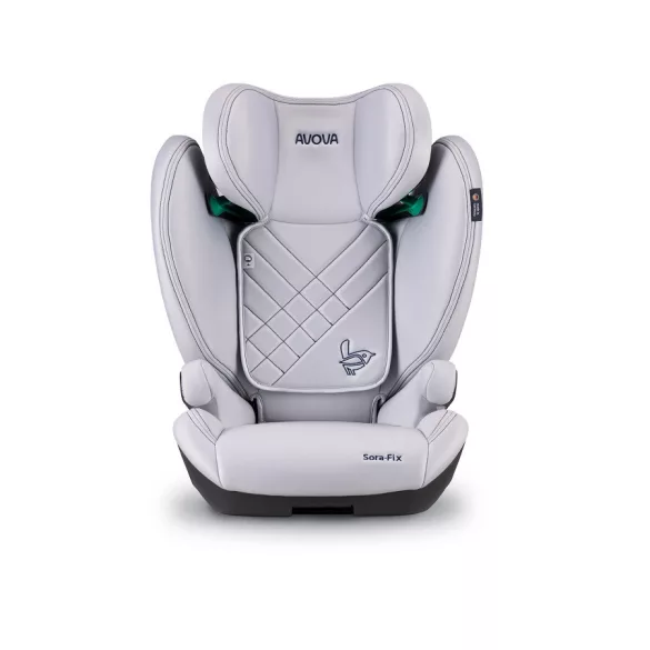 Avova autosedačka Avova Sora-Fix 100–150 cm – Sky Grey