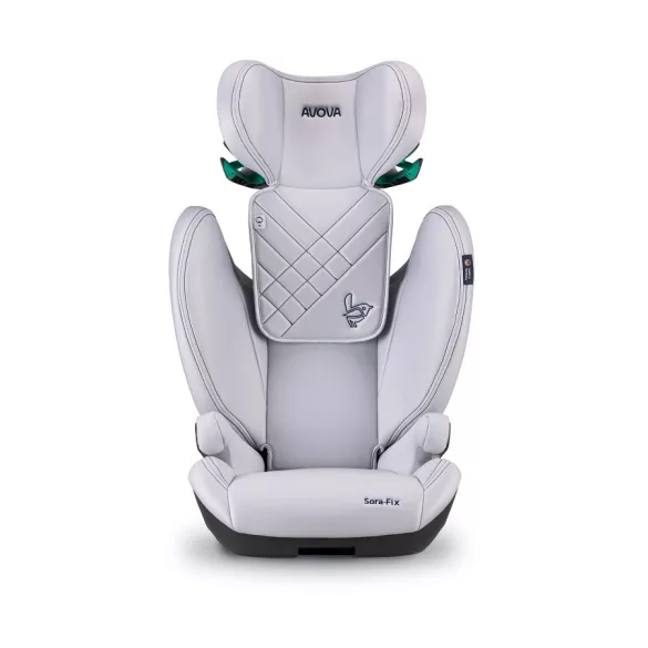 Avova autosedačka Avova Sora-Fix 100–150 cm – Sky Grey