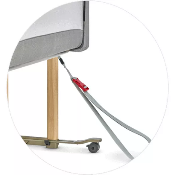 Detská postieľka Inglesina Welcome Bed – Shiva Grey