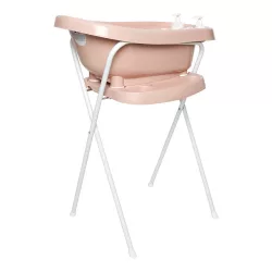   Bébé-Jou Click kovový stojan na vaničku 98 cm - Pale Pink