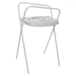 Bébé-Jou Click kovový stojan na detskú vaňu 98 cm – Light Oat/Tiny Sheep