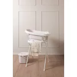 Bébé-Jou Click kovový stojan na detskú vaňu 98 cm – Light Oat/Tiny Sheep