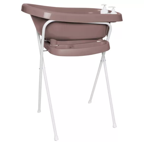 Bébé-Jou Click kovový stojan na vaničku 98 cm – Mocha Mousse/Dear Goose