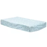 Bébé-Jou Mušelínový poťah na malú podložku na prebaľovanie 75x45 cm – Leopard Blue