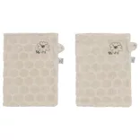 Bébé-Jou Sada froté kúpeľných uterákov Tiny Sheep, 2 ks