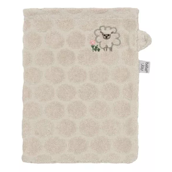 Bébé-Jou Sada froté kúpeľných uterákov Tiny Sheep, 2 ks