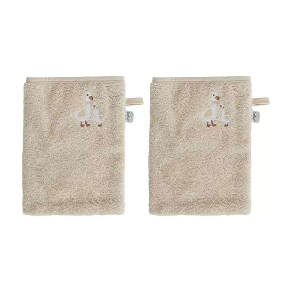 Sada froté kúpeľných uterákov Bébé-Jou Dear Goose, 2 ks