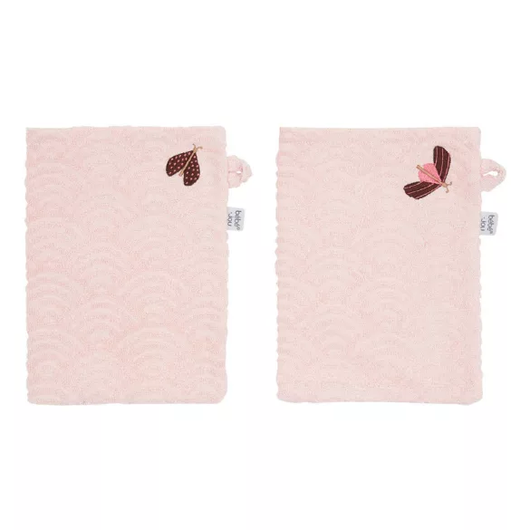 Bébé-Jou Sada froté kúpeľných uterákov Sweet Butterfly, 2 ks