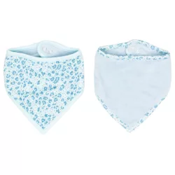 Bébé-jou Bandana slintáček 2 ks - Leopard Blue