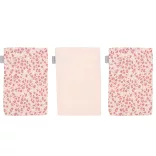 Bébé-Jou mušelínové osušky s bambusom, 3 ks – Leopard Pink
