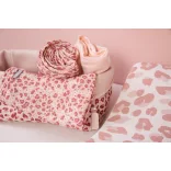 Bébé-Jou mušelínové osušky s bambusom, 3 ks – Leopard Pink
