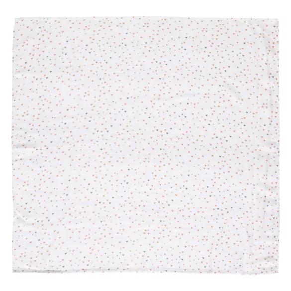 Bébé-Jou Mušelínová plienka 70 x 70 cm, sada 3 ks - Fabulous Hearts