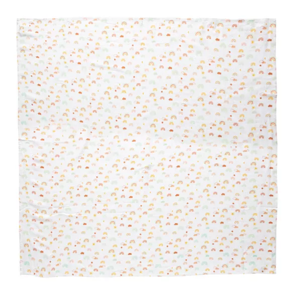 Bébé-Jou Mušelínová plienka 110×110 cm - Rainbow Sky