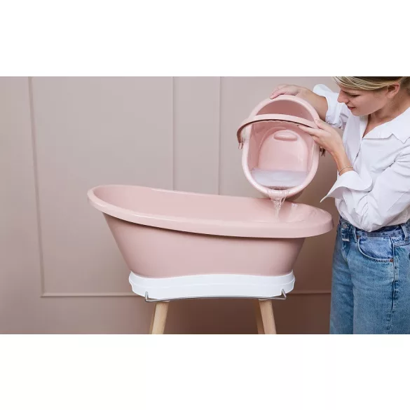 Bébé-Jou vedro na plienky s vekom – Pale Pink