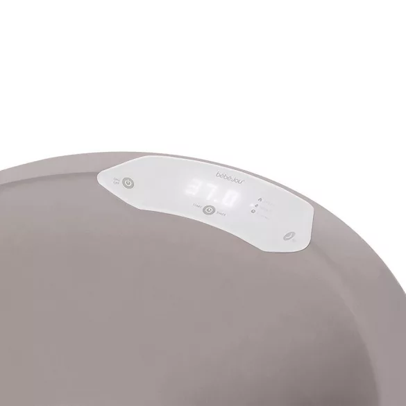 Digitálna detská vaňa Bébé-Jou Sense Edition – Chalk Brown