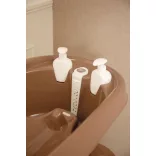 Bébé-Jou Click termo detská vaňa – Mocha Mousse