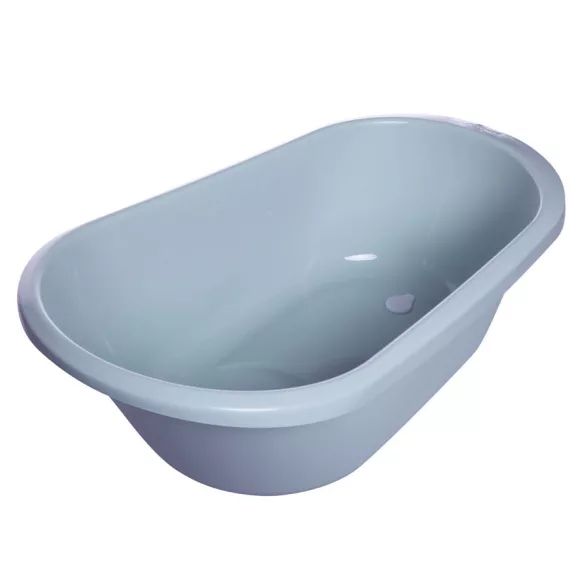 Kúpeľná súprava Bébé-jou Sense 7-dielna s textilným košíkom v odtieni Celestial Blue