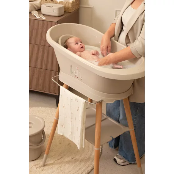 Sada Bébé-Jou Babakád Sense Soft Spring a stojan Sense White