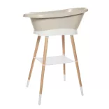 Sada Bébé-Jou Babakád Sense Soft Spring a stojan Sense White