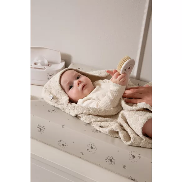 Bébé-Jou Prebaľovacia podložka 72x44 cm - Tiny Sheep allover Taupe