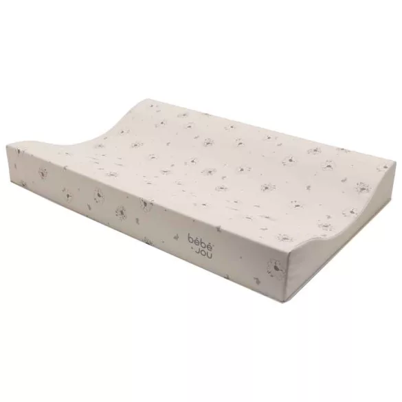 Bébé-Jou Prebaľovacia podložka 72x44 cm - Tiny Sheep allover Taupe