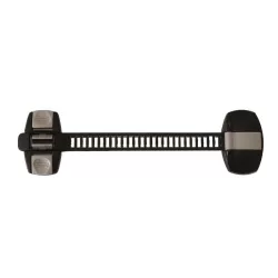   Baby Dan Multi Purpose Lock univerzálny zámok na zásuvky a dvere skríň, BIO, charcoal