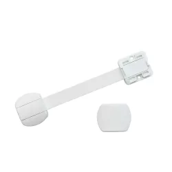   Baby Dan Multi Purpose Lock univerzálny zámok na zásuvky a dvere skríň BIO 2 ks – biely