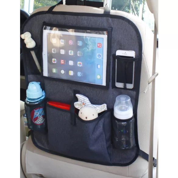 Baby Dan Úložný vak s vreckami a priehradkou na iPad, Luxury Grey